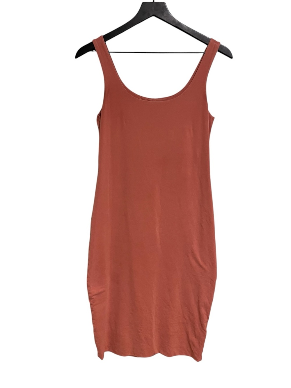 Peruvian Connection Rust Scoop Neck Tank Dress - Women size XS
